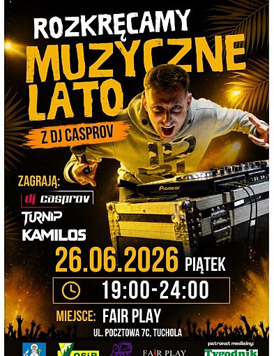 26 czerwca. Rozkręcamy muzyczne lato przy Fair Play! Już w piątek / ZAPOWIEDŹ