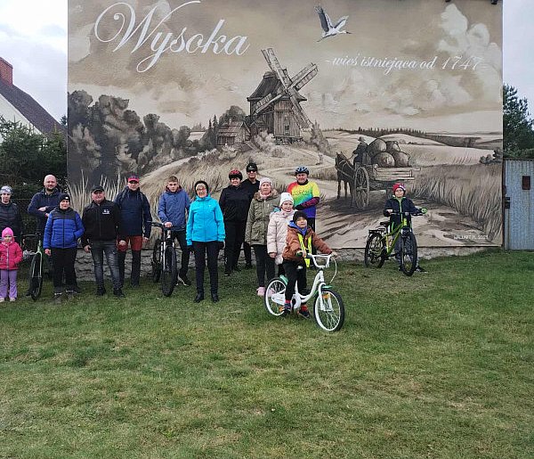 W Wysokiej powstał mural nawiązujący do historii wsi-24311