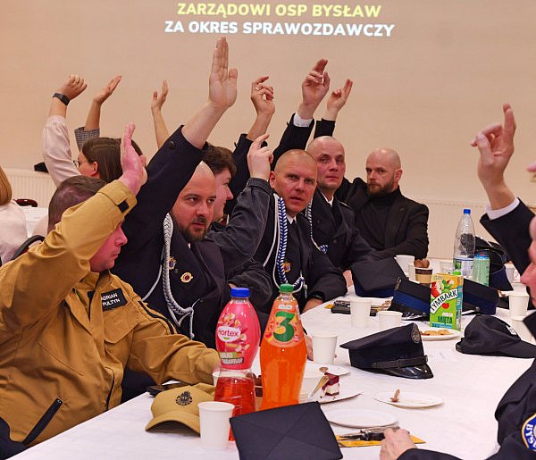 Zmiana prezesa! OSP Bysław ma nowy zarząd / FOTORELACJA