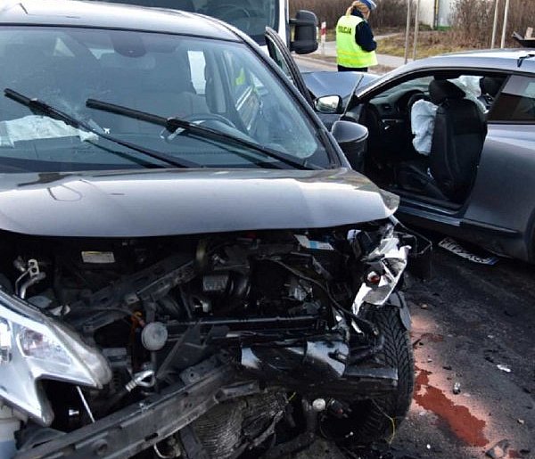 Tuchola: Wypadek na ul. Warszawskiej. Co ustalili policjanci?