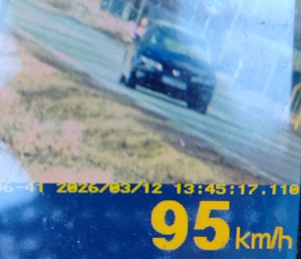 Tuchola-Chojnice. Wyraźnie przekroczył prędkość i prowadził pijany!