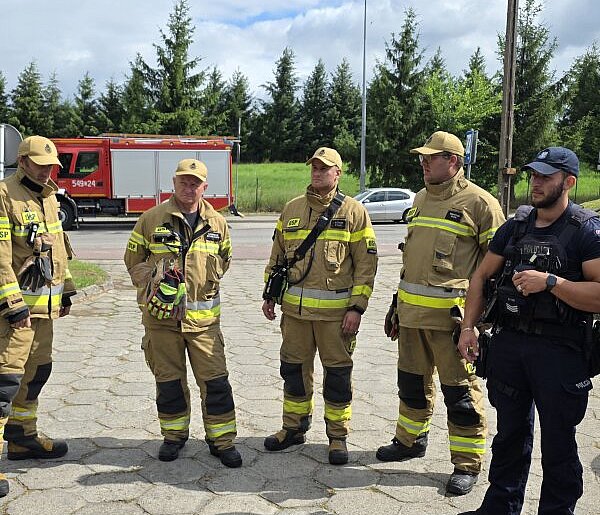 Policja i strażacy szukają Grzegorza Łaszewskiego. Teraz w gm. Cekcyn