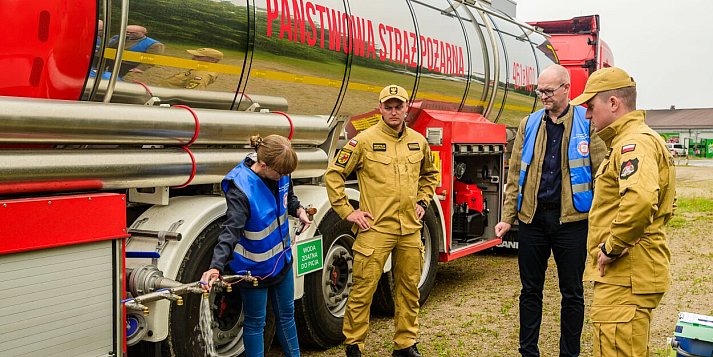Skażona woda w Tucholi?! Ważne, skoordynowane działania służb FOTORELACJA