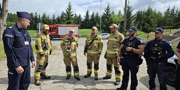 Policja i strażacy szukają Grzegorza Łaszewskiego. Akcja przeniosła się do gm. Cekcyn