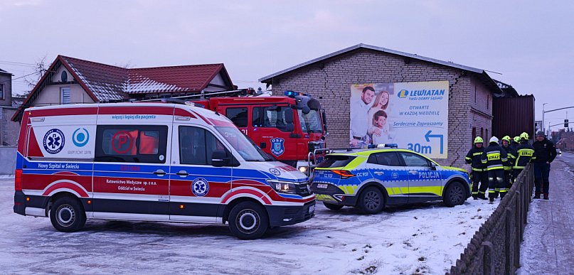 Niepokojące zgłoszenie z Bysławia do mężczyzny w samochodzie. A jak się skończyło?