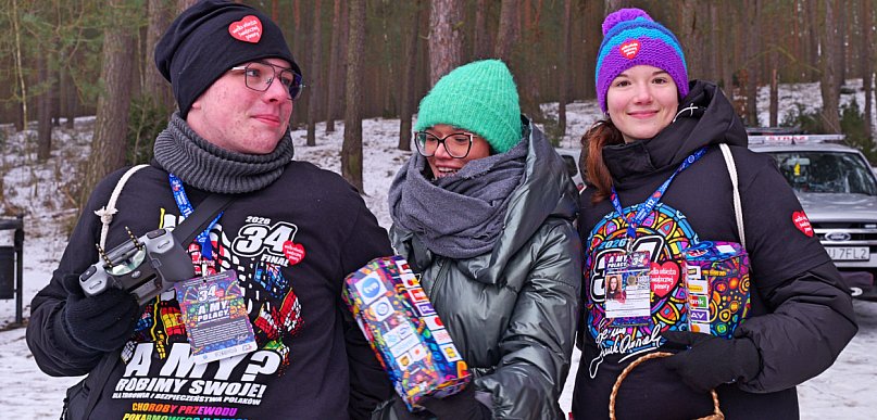 Finał WOŚP w niedzielę zaczęliśmy nad jeziorem skutym lodem! / ZDJĘCIA