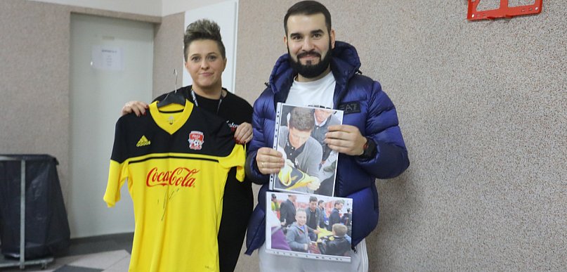 Pawłowi Weltrowskiemu pomógł nawet Robert Lewandowski. Turniej w Kęsowie / FOTO