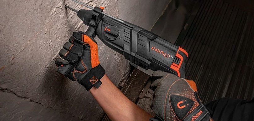 Z jakimi materiałami może pracować młotowiertarka?