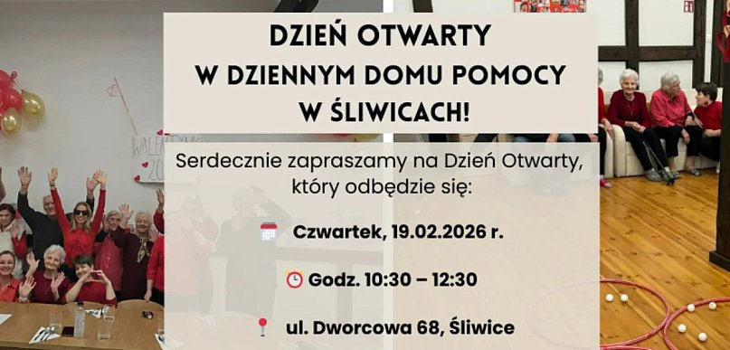 Sprawdź, jak działa Dzienny Dom Pomocy w Śliwicach / ZAPOWIEDŹ