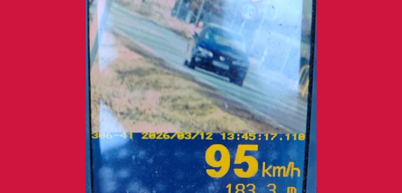 Tuchola-Chojnice. Wyraźnie przekroczył prędkość i prowadził pijany!