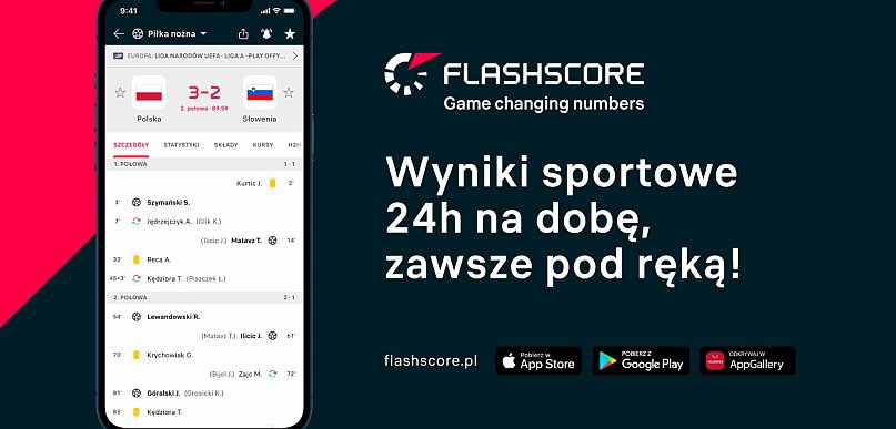 Kluczowe rozgrywki sportowe masz w kieszeni z Flashscore