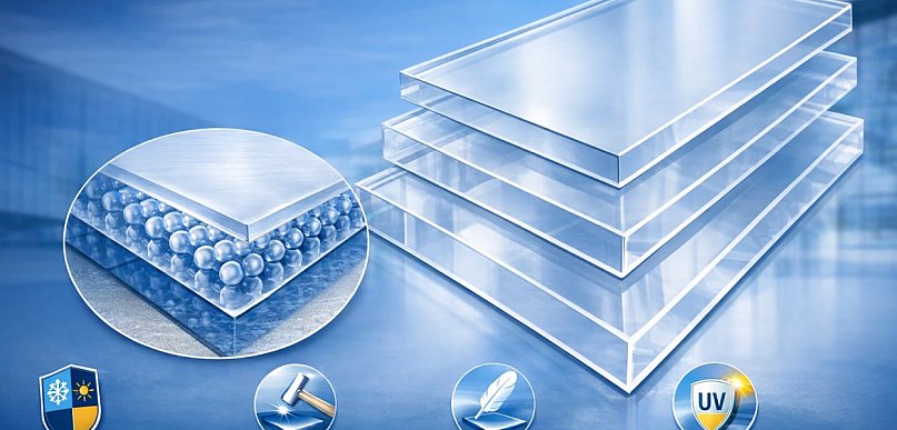 Płyta poliwęglan lity — właściwości, struktura oraz przewagi materiału