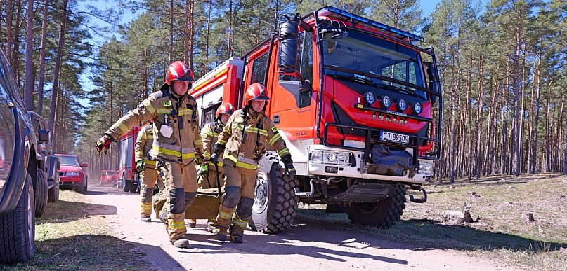 Zakonspirowana akcja Nadleśnictwa Tuchola. Nie wiedzieli o niej strażacy / ZDJĘCIA