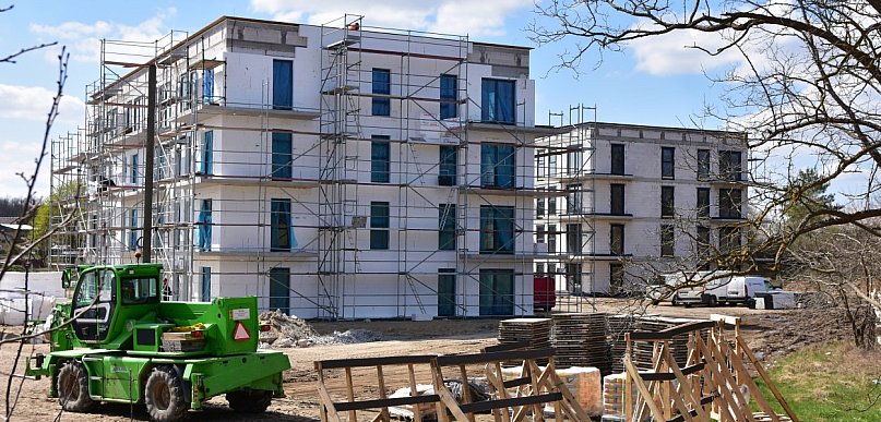 Zaglądamy na budowę bloków w Gostycynie