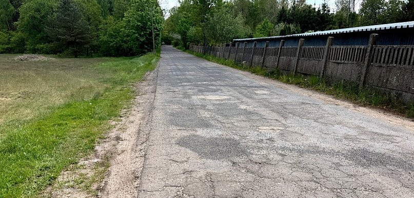 Droga między Wierzchucinem a DW 240 będzie nieprzejezdna!