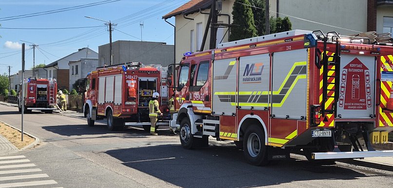 Śliwice: Interwencja licznych służb w centrum wsi. Co się wydarzyło? / FOTO