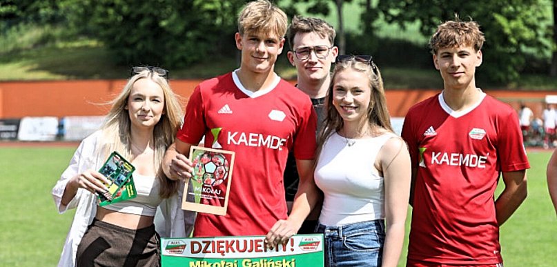 Mikołaj Galiński - trzy gole i pożegnanie z Tucholanką