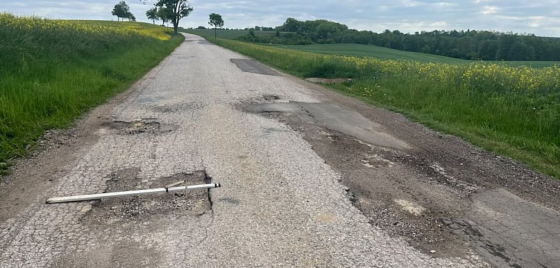 Minikowo: Ponad 250 podpisów pod petycją w sprawie stanu drogi