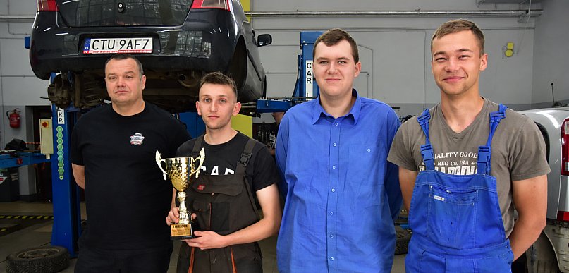 Tuchola. Nasi uczniowie ponownie najlepszymi mechanikami!