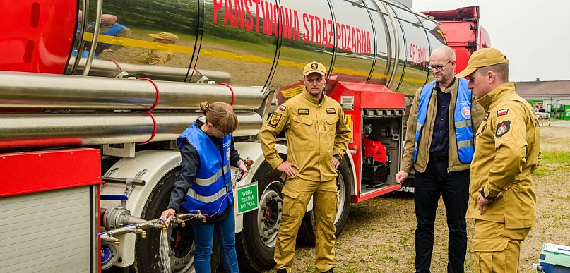 Skażona woda w Tucholi?! Ważne, skoordynowane działania służb FOTORELACJA