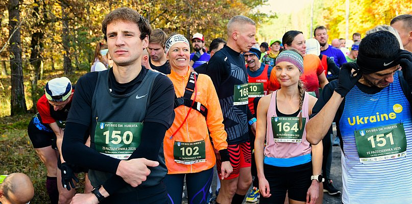 START Biegu św. Huberta! Byliśmy w lesie / FOTORELACJA - 24246