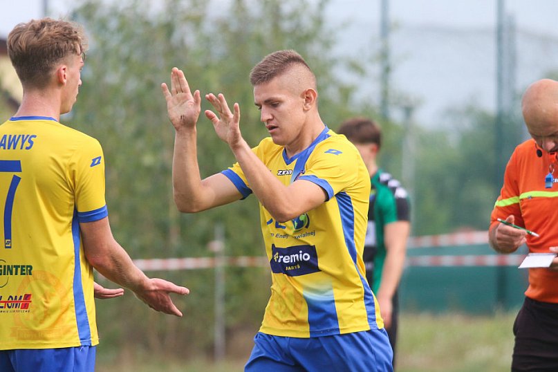 Klasa okręgowa: Rawys CEO Raciąż - LKS Dąbrowa Chełmińska 6:0 (3:0)