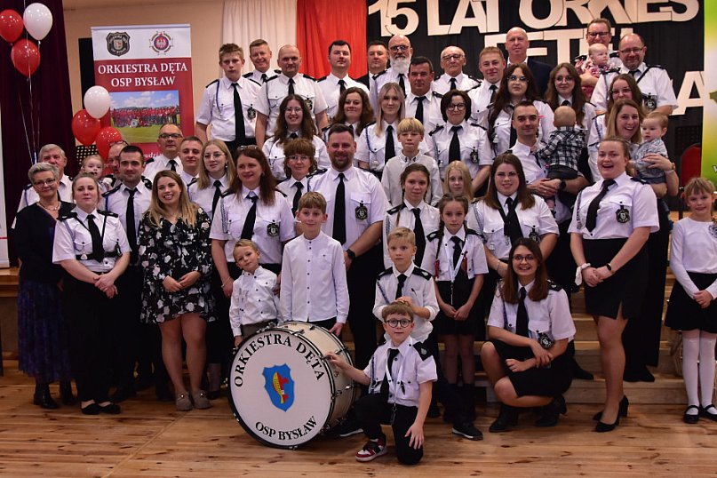 Orkiestra Dęta OSP Bysław od 15 lat zachwyca swoją grą