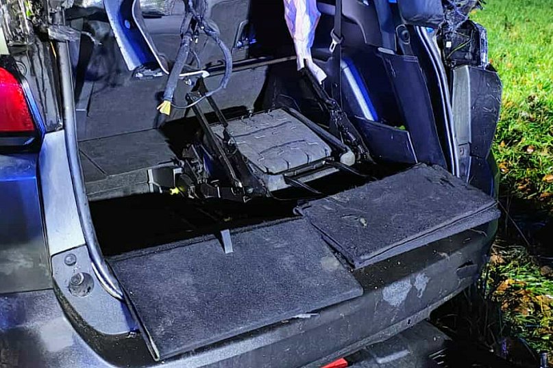 Wypadek między Stobnem a Raciążem