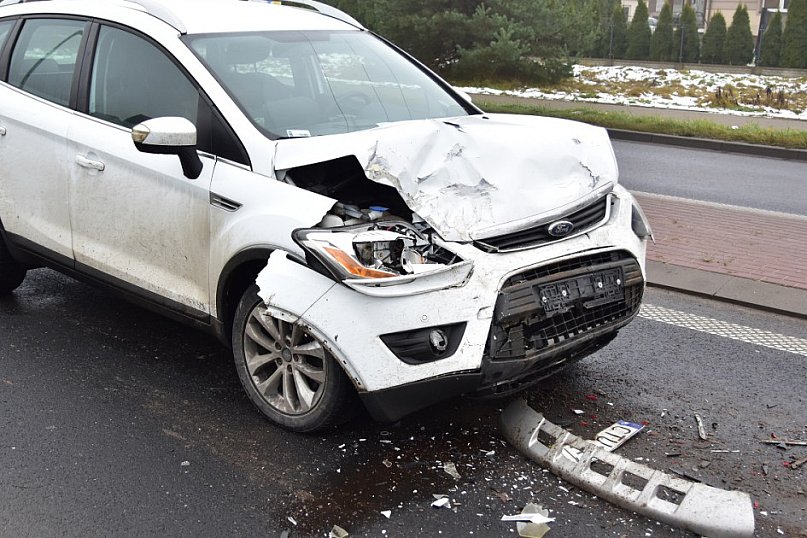 Rudzki Most: Zderzenie trzech pojazdów