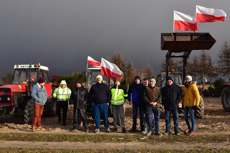Rolnicy z powiatu tucholskiego dołączyli do ogólnopolskiego protestu