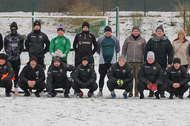 KS Żalno: mecz noworoczny - integracja zespołu