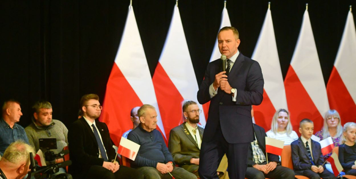 Mieszkańcy gminy Śliwice zdecydowanie opowiedzieli się w I turze wyborów za Karolem Nawrockim. Fot. Piotr Paterski.