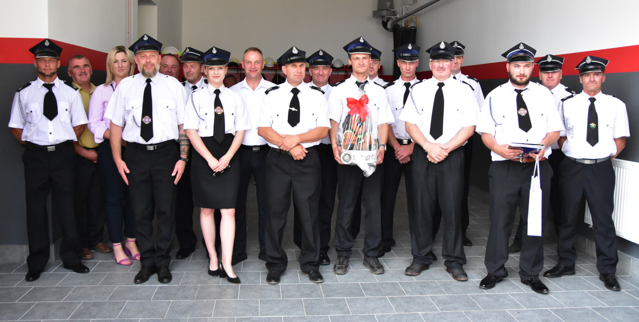 W Śliwiczkach w sobotę (26 lipca) uroczyście otwarte zostały: remiza Ochotniczej Straży Pożarnej oraz świetlica wiejska. Fot. Anna Lipska