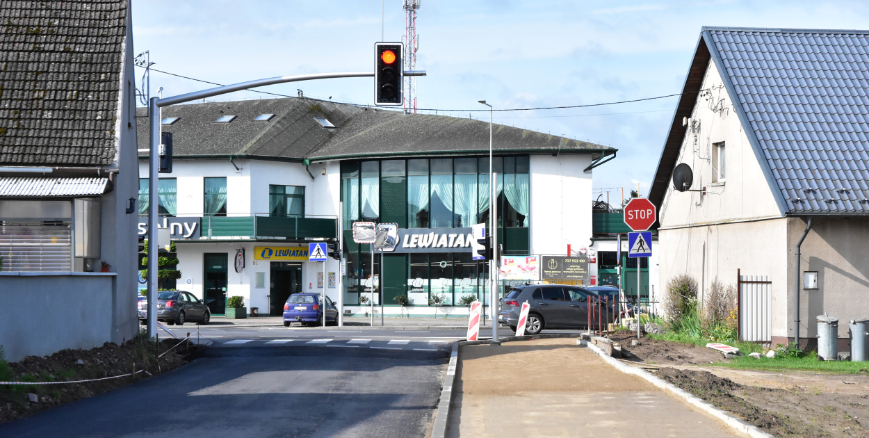 Gmina Lubiewo: Sygnalizacja w Bysławiu na słupie? Radny zgłosił pomysł