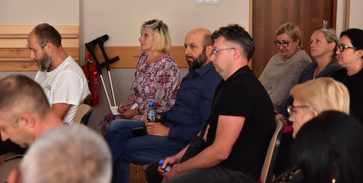 O tym, w jakiej kondycji znajduje się polska piecza rodzinna, rozmawiano 25 sierpnia (poniedziałek) w Tucholskim Ośrodku Kultury. Fot. Anna Lipska