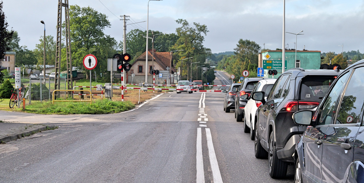 Tuchola, ul. Bydgoska. Przejazd kolejowy przejdzie remont.