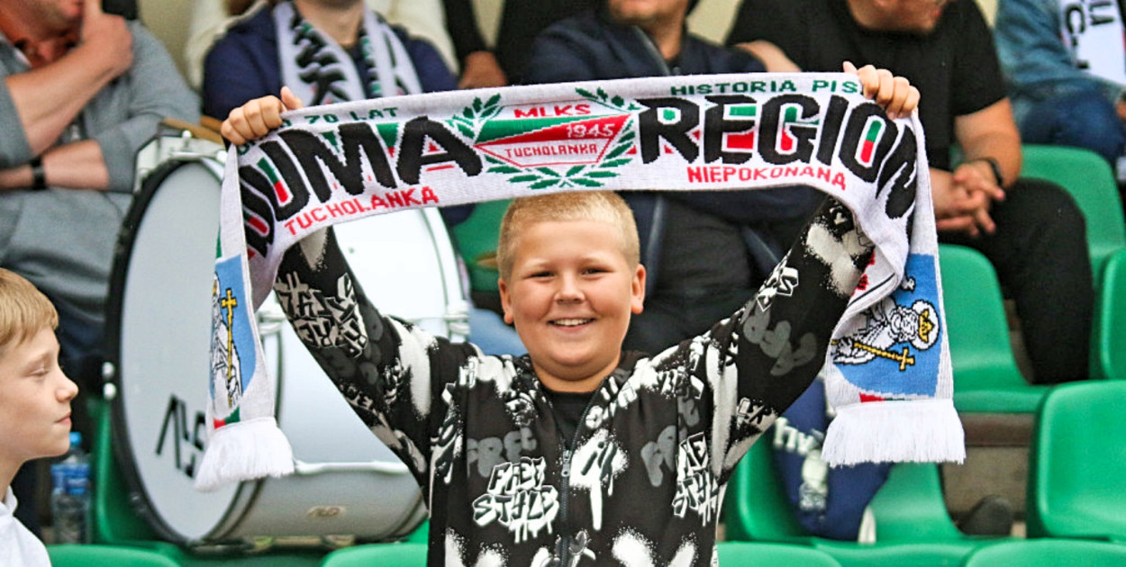 W tym sezonie Tucholanka może liczyć na kibiców w każdym wieku. Fot. Jarosław Kania