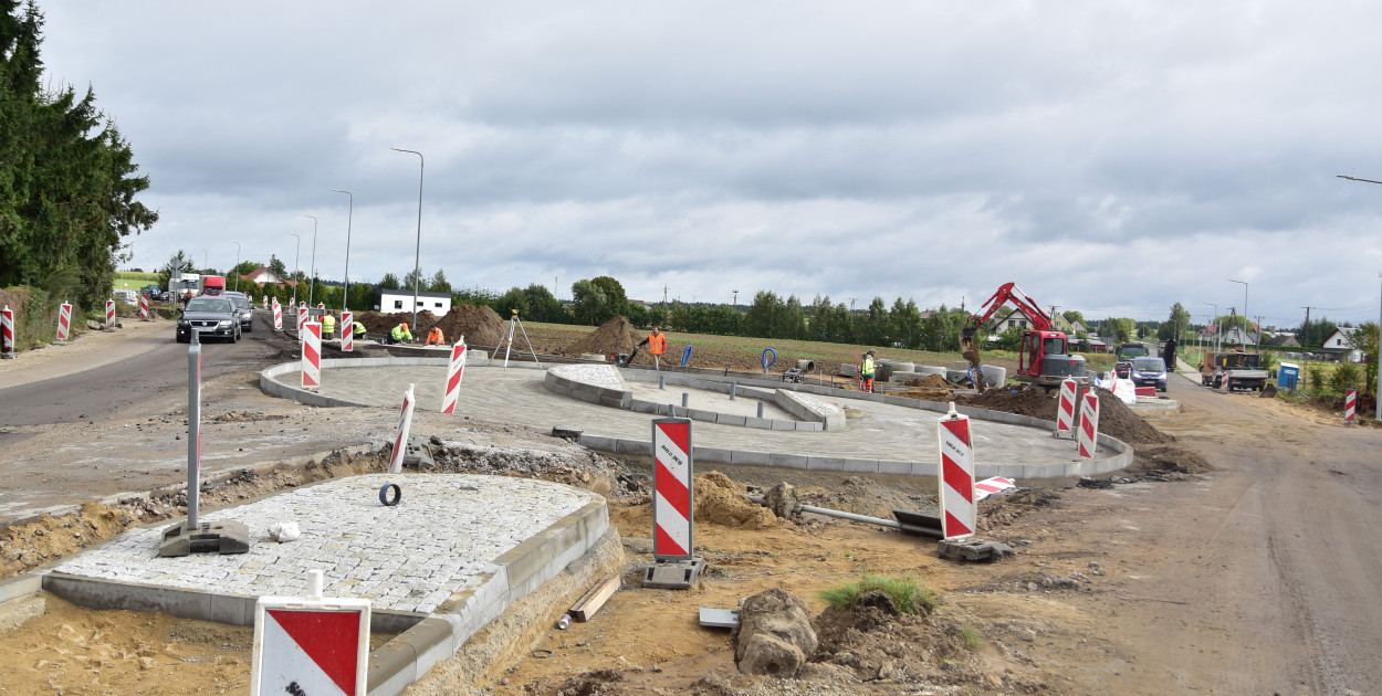Nowe rozwiązanie w postaci ronda nabiera już konkretnych kształtów. 
