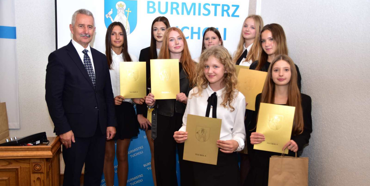 W gronie laureatów nie zabrakło siatkarek Tucholanki. 