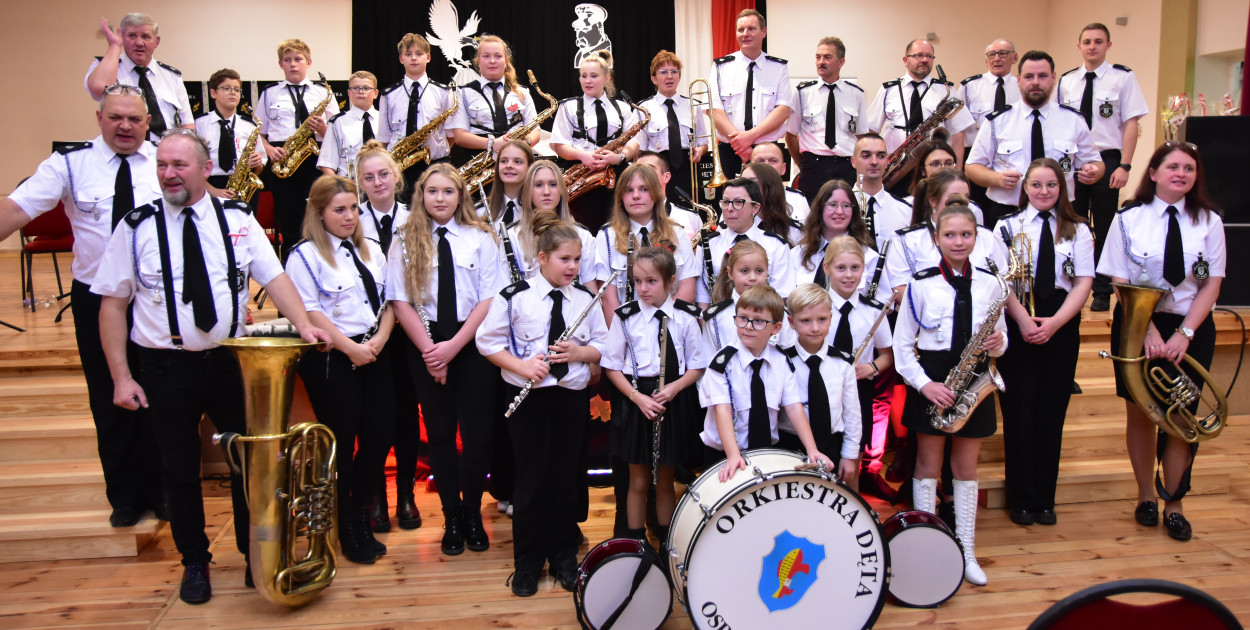 Z całą pewnością Orkiestra Dęta Ochotniczej Straży Pożarnej w Bysławiu po raz kolejny zachwyci swoim repertuarem i wykonaniem najpiękniejszych patriotycznych pieśni. Fot. Anna Lipska