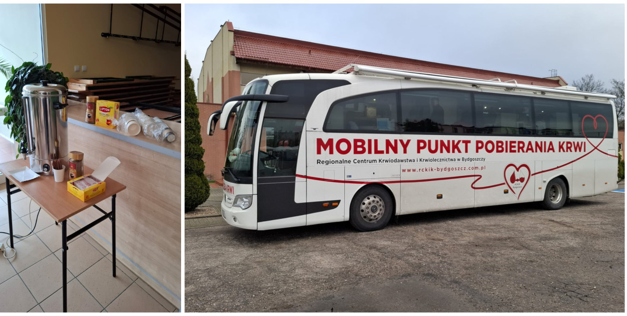 Oddaj krew przy OSiR-ze, ogrzej się kawą i herbatą. Trwa wtorkowa akcja w Tucholi