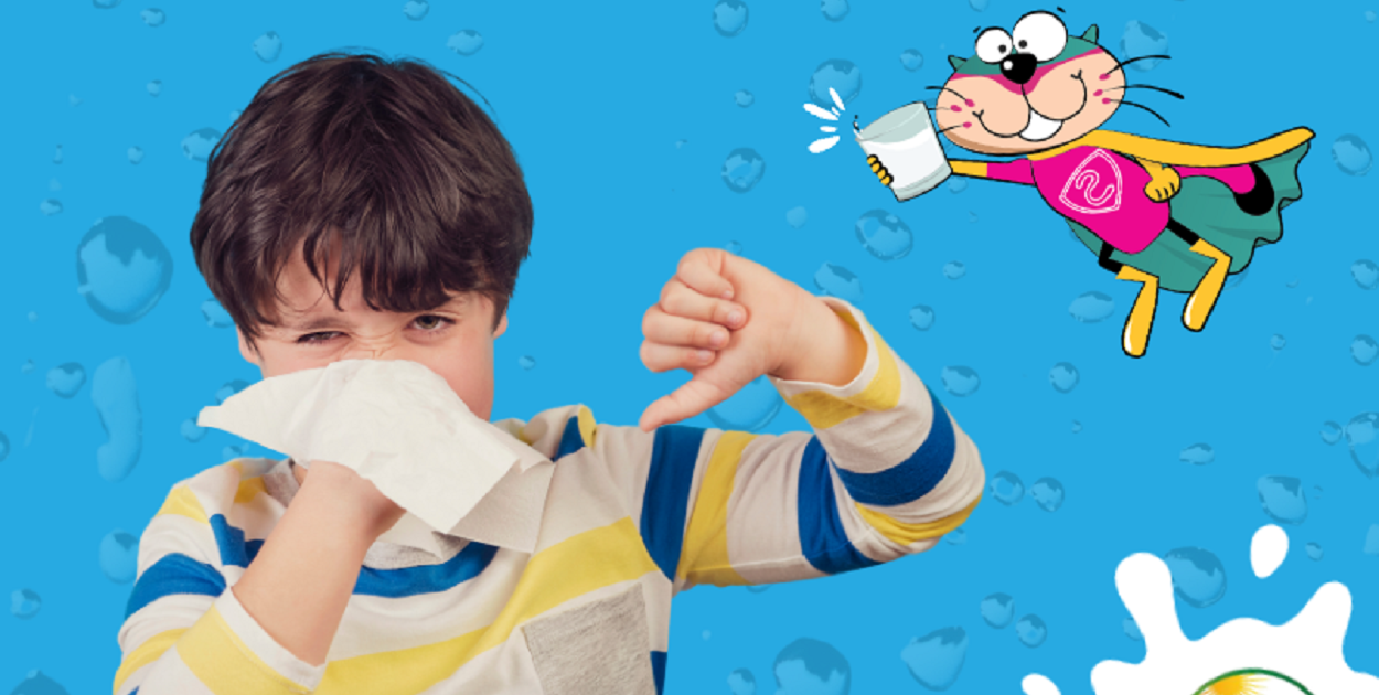 Mleko powinno być obecne w naszej diecie przez cały rok, a nie tylko w okresie przeziębień. To produkt, który dostarcza niezbędnych składników odżywczych i wspiera odporność naszą i naszych pociech. Źródło zdjęcia: własne, kochammleko.pl.