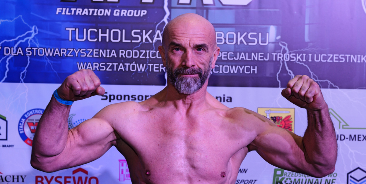 Dariusz Markoczyński, szef popularnej restauracji Wrzosove Love z Raciąża. Do tej pory angażował się w galę jako sponsor. Zadebiutuje w wieku 55 lat. Fot. Piotr Paterski