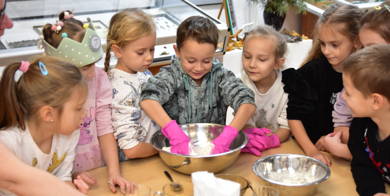 Warsztaty z pieczenia i dekorowania świątecznych pierników w Muzeum Borów Tucholskich odbyło się w środę (3 grudnia). Fot. Anna Lipska