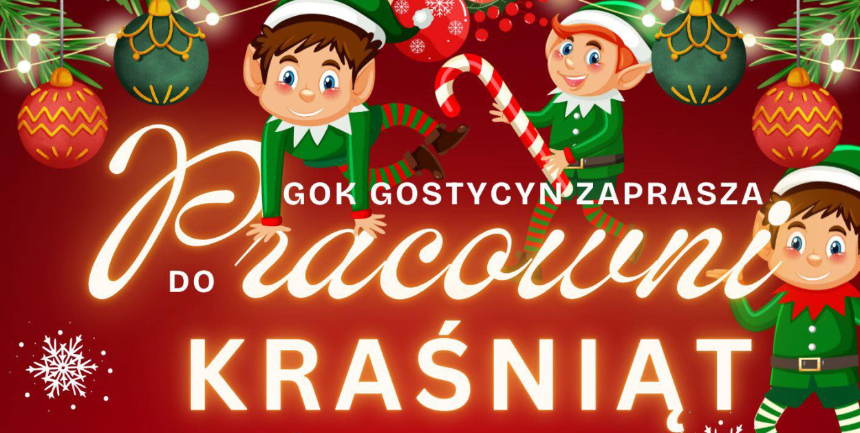 Plakat GOK w Gostycynie