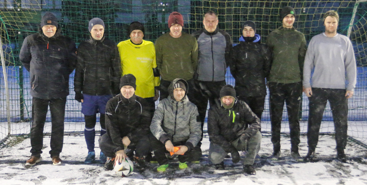 Nieliczni, ale dzielni - TPO Sokoły w pierwszym dniu 2026 roku. 