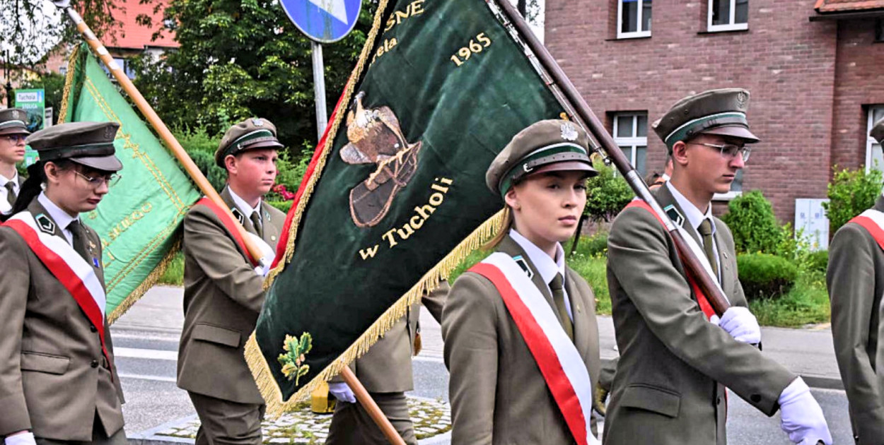 Technikum Leśne niezmiennie pozostaje Złotą Szkołą. W 025 roku szkoła uczciła 60-lecie istnienia. Fot. Anna Lipska