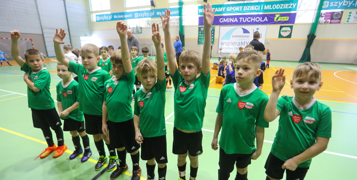 Tuchola. Najmłodsi dali sportowy przykład dobra - wsparli WOŚP