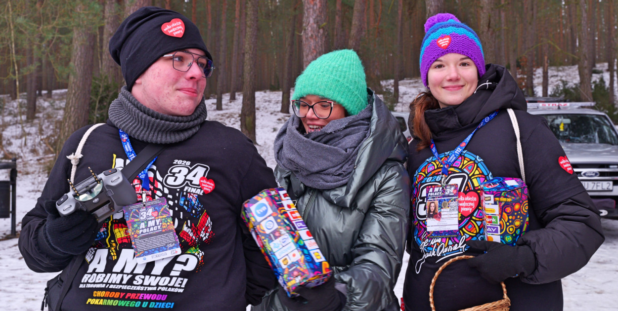 Finał WOŚP w niedzielę zaczęliśmy nad jeziorem skutym lodem! / ZDJĘCIA