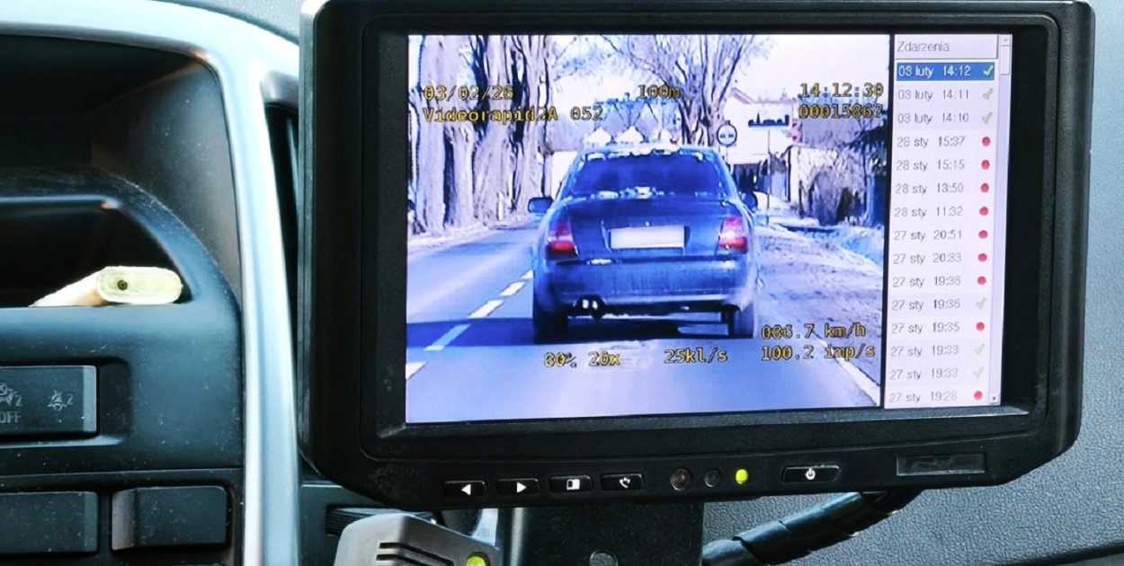 Powiat tucholski: Nieoznakowany radiowóz rejestrował poczynania kierowców